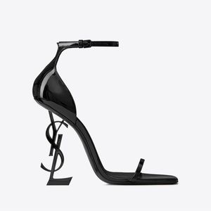 YSL OPYUM HEELS IN PATENT LEATHER